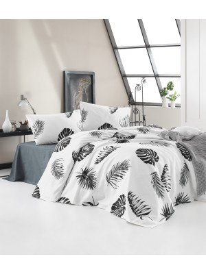 Покривало піке Lotus Home Perfect - Camilla білий 200*235