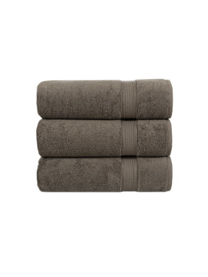 Рушник махровий Lotus Home - Grand soft twist brown коричневий 90*150