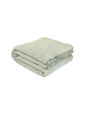 Покривало Lotus Home - Limas muslin roseda-sand dollar 245*245