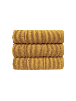 Рушник Lotus Home - Sophie mustard гірчичний 50*90