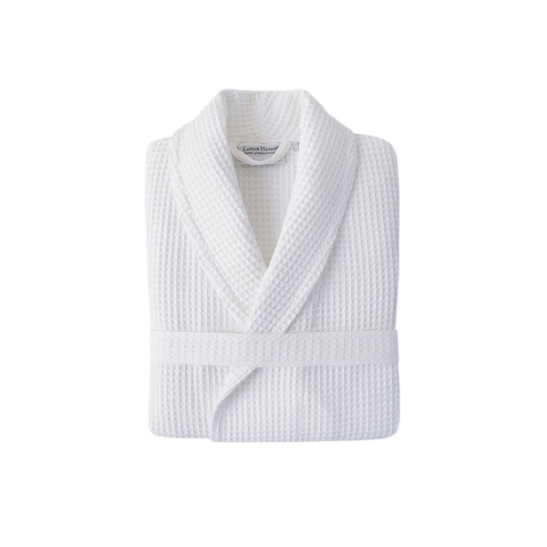 Халат Lotus Home - Waffle white S