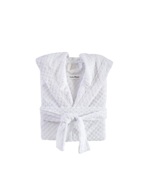 Халат Lotus Home - Larna білий S/M