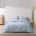 Постільна білизна Lotus Home - Premium Percale Stripe блакитний сімейний