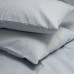 Постільна білизна Lotus Home - Premium Percale Stripe блакитний сімейний