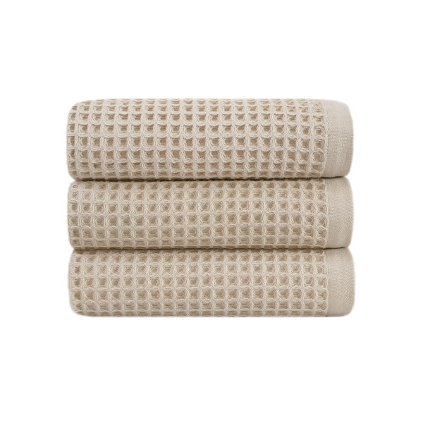 Рушник Lotus Home - Waffle bej бежевий 50*90
