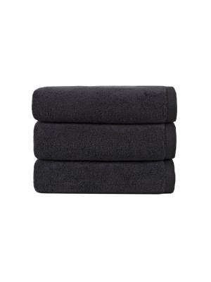 Рушник Lotus Home Готель Premium - Microcotton Black 90*150 550 г/м²