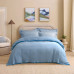 Покривало Lotus Home - Larna muslin blue 160*200