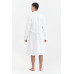Халат-кімоно unisex Lotus Home - Bold Microcotton white махровий L