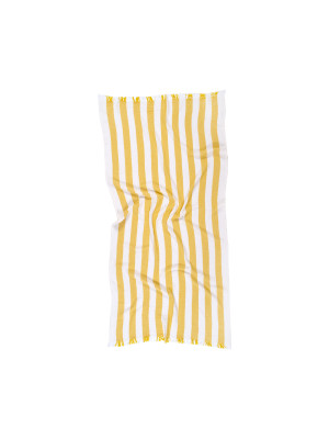 Рушник Lotus Home - Costa muslin 90*175 жовтогарячий