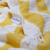 Рушник Lotus Home - Costa muslin 90*175 жовтогарячий