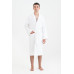 Халат махровий unisex Lotus Home - Basic Line white S