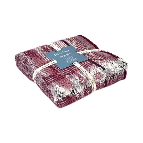 Покривало Lotus Home - Livina bordo бордовий 220*240