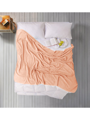 Простирадло Iris Home махрове - Peach 190*220