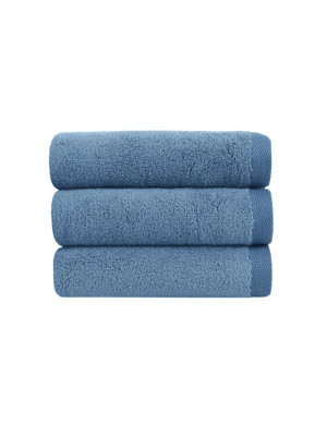 Рушник Lotus Home Готель Premium - Microcotton Solid Blue 90*150 550 г/м²