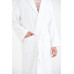 Халат махровий unisex Lotus Home - Basic Line white XL