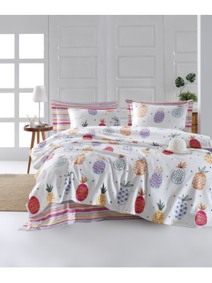 Покривало піке Lotus Home Perfect - Pottik білий 160*235