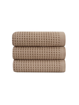 Рушник Lotus Home - Waffle cocoa какао 70*140