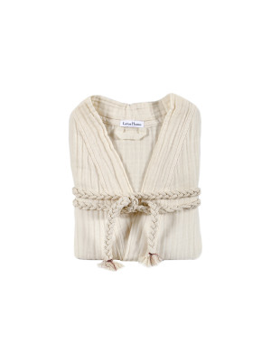 Халат Lotus Home - Nitra muslin beige S/M