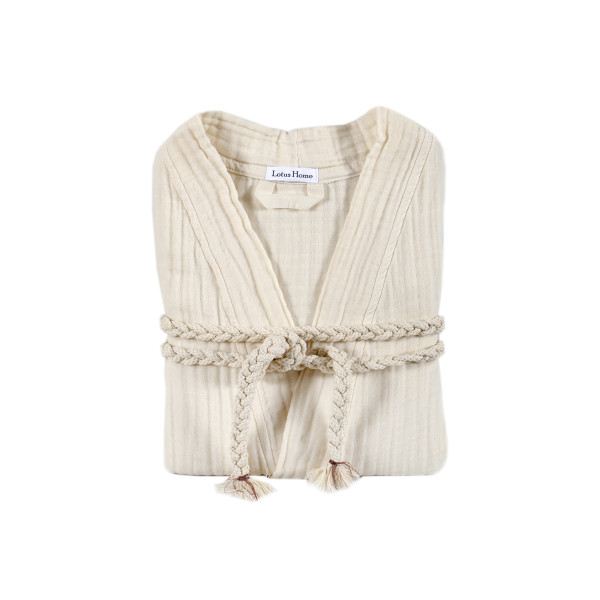 Халат Lotus Home - Nitra muslin beige S/M