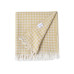 Покривало Lotus Home - Checked Gingham жовтий 190*225