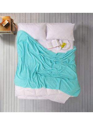 Простирадло Iris Home махрове - Aruba blue 190*220