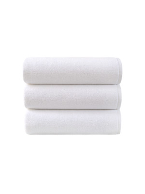 Рушник махровий Lotus Home - Total soft white білий 70*140 (20/2) 500 г/м²