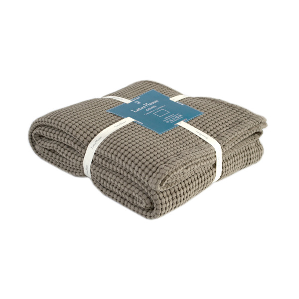Покривало Lotus Home - Bellia khaki хакі 200*220 Покривало Lotus Home - Bellia khaki хакі 200*220