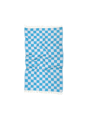 Рушник Lotus Home Pestemal - Otranto 90*180 light blue блакитний