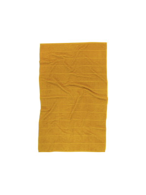 Рушник Lotus Home - Sophie mustard гірчичний 90*150