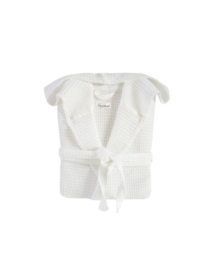 Халат Lotus Home - Rius off white молочний L/XL