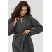 Халат Lotus Home - Waffle antrasit 2XL