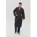 Халат Lotus Home - Waffle antrasit 2XL