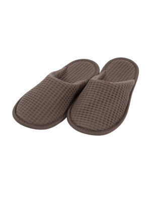 Капці Lotus Home - Waffle brown коричневий