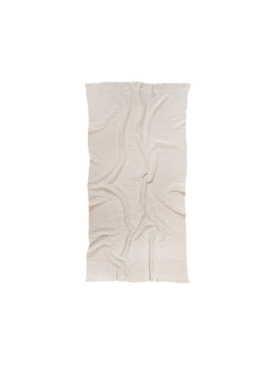 Рушник Lotus Home - Rius natural бежевий 90*170