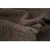 Рушник Lotus Home - Rius dark brown темно-коричневий 90*170