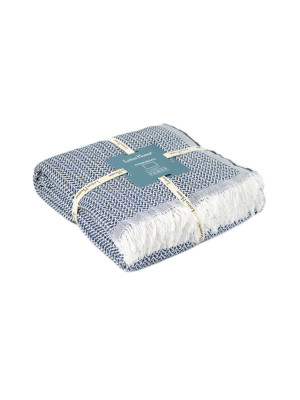 Покривало Lotus Home - Retimna lacivert синій 220*240