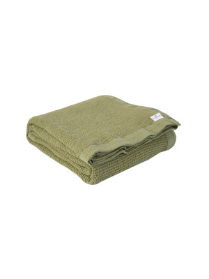 Покривало Lotus Home - Rius olive оливковий 240*260