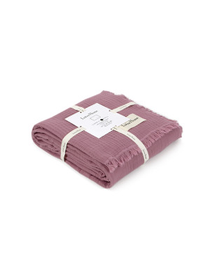 Покривало Lotus Home - Napa muslin lilac 200*220