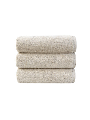 Рушник махровий Lotus Home - Organic natural бежевий 50*90