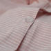 Постільна білизна Lotus Home - Premium Percale Stripe рожевий сімейний
