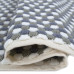 Рушник для ніг Lotus Home - Ruta grey сiрий 50*80 Рушник для ніг Lotus Home - Ruta grey сiрий 50*80