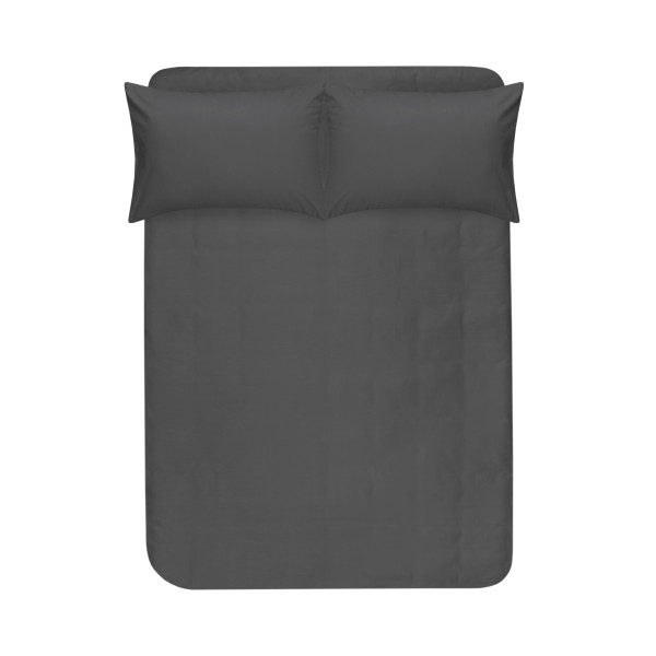 Простирадло на резинці з наволочками сатин premium Lotus Home - Leona антрацит 180*200+50*70 (2) Простирадло на резинці з наволочками сатин premium Lotus Home - Leona антрацит 180*200+50*70 (2)