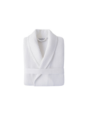 Халат Lotus Home - Waffle white 3XL