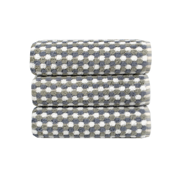 Рушник Lotus Home - Ruta grey сiрий 50*70