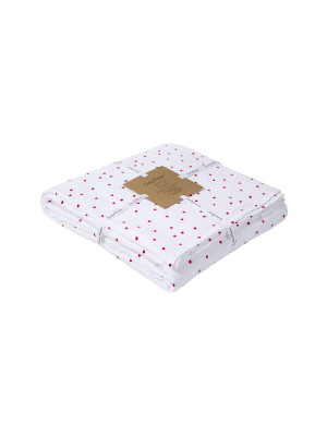 Покривало (простирадло) muslin Lotus Home - Molly Heart 160*220