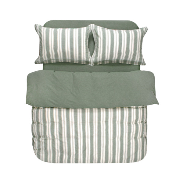 Постільна білизна Lotus Home - Edmonta green євро