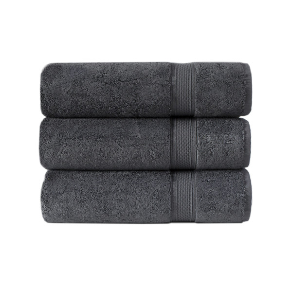 Рушник махровий Lotus Home - Grand soft twist antrasit антрацит 70*140 Рушник махровий Lotus Home - Grand soft twist antrasit антрацит 70*140