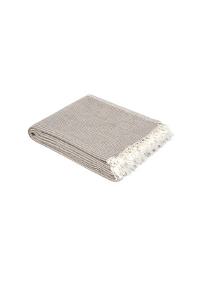 Покривало Lotus Home - Premium Stripe коричневий 190*225