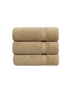 Рушник махровий Lotus Home - Grand soft twist cappuccino капучино 90*150