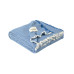 Покривало Lotus Home - Larna muslin blue 200*220 Покривало Lotus Home - Larna muslin blue 200*220